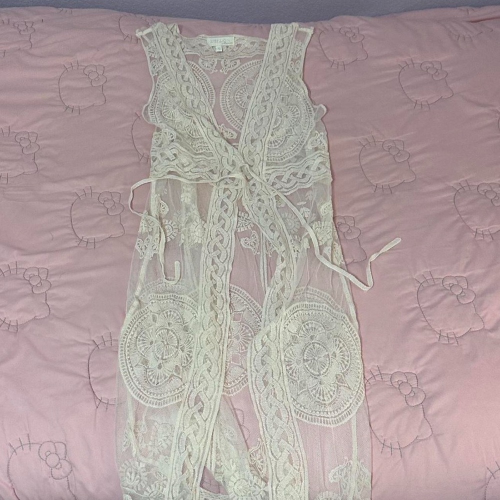 Elegant Lace Cover-Up